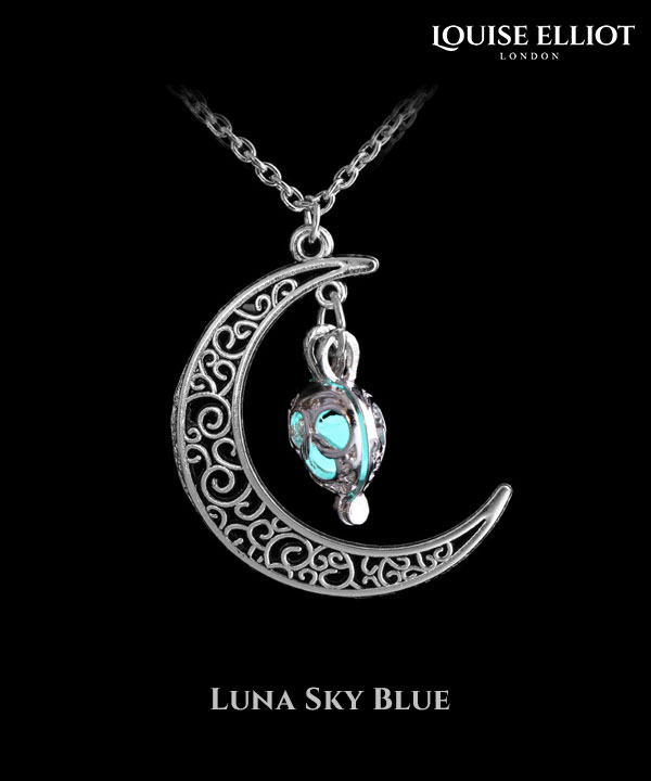 Deja Vu Moon Necklace (Silver) - Louise Elliot® Official Outlet